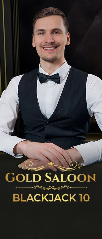 Gold Saloon Blackjack 10